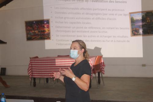 Triona Pender, spécialiste en gestion d’ urgences humanitaires pour ActionAid