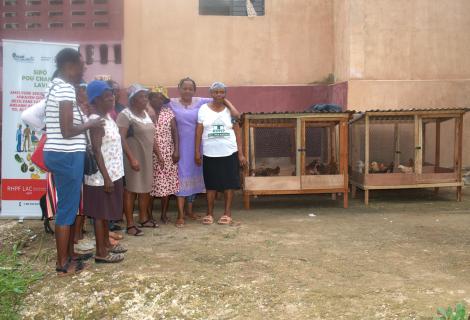 Groupe de beneficiaires de MOFEDGA