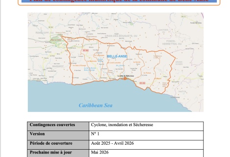 Page de couverture du Plan