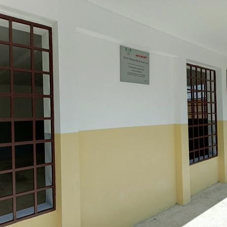 Nouvelles salles de l'Ecole Nationale Deyesse delaCruz
