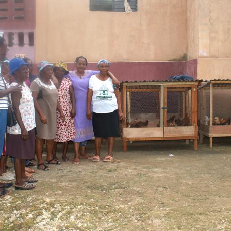 Groupe de beneficiaires de MOFEDGA