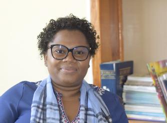 Angeline Annesteus, directrice de ActionAid Haiti 