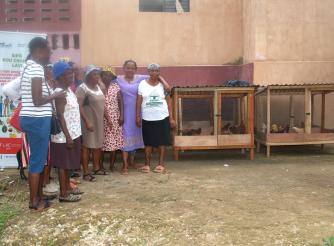 Groupe de beneficiaires de MOFEDGA